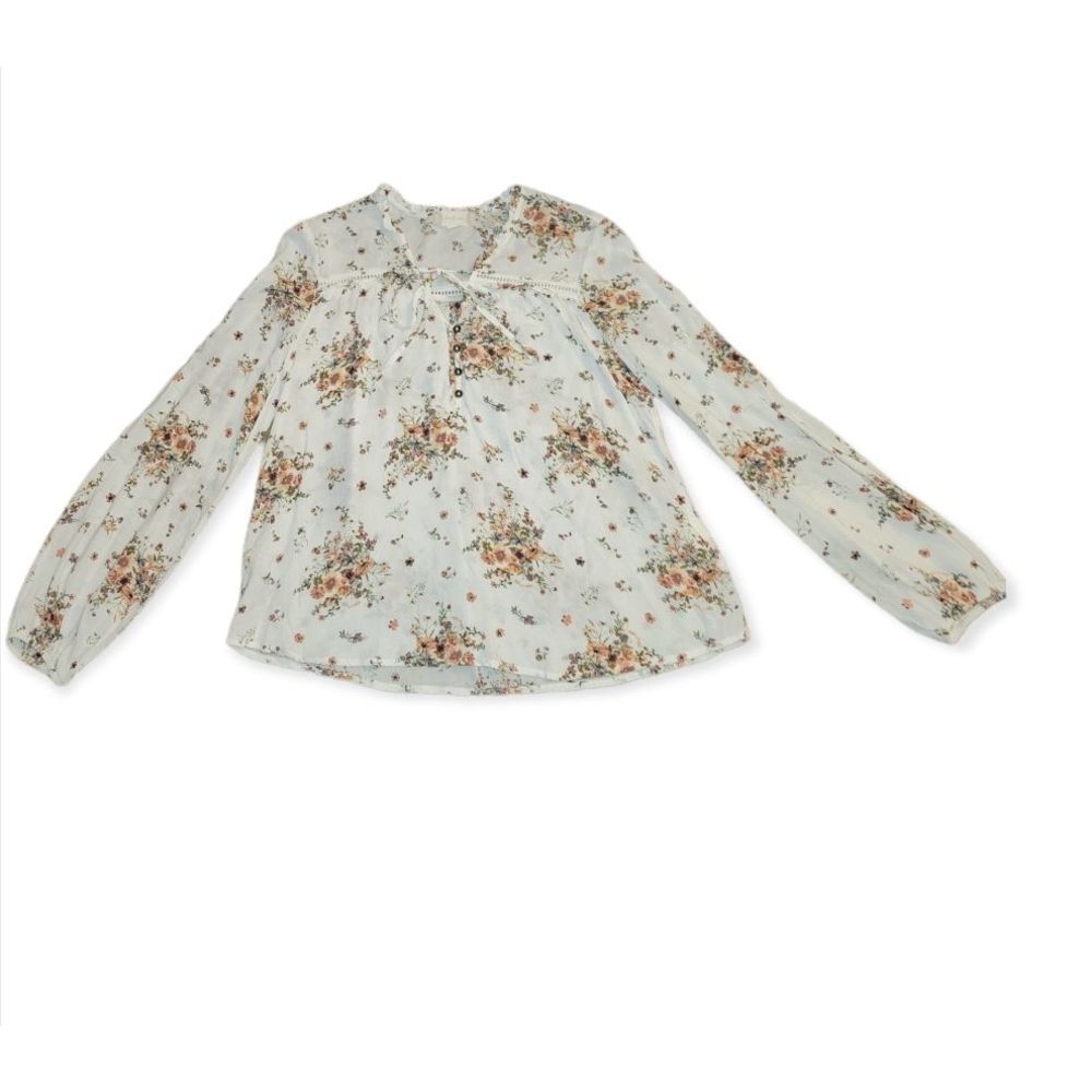 Altar'd State Floral V-Neck Top